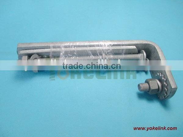 Pole mounting cutout brackets