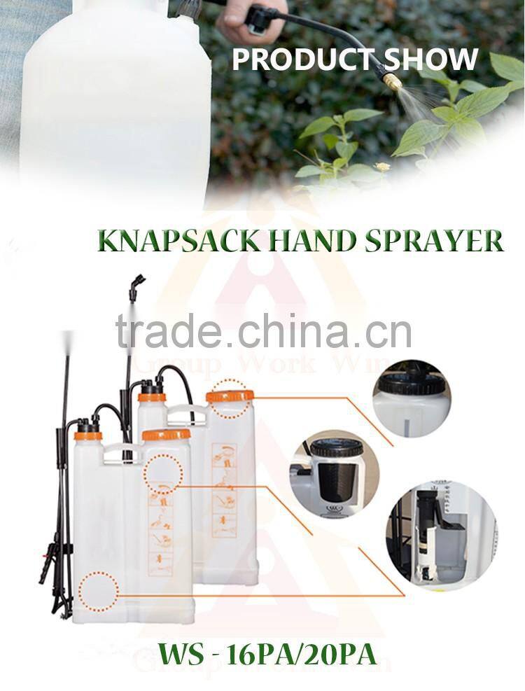2016 hot sale agricultural sprayer and 20 litres knapsack sprayer for Africa Market