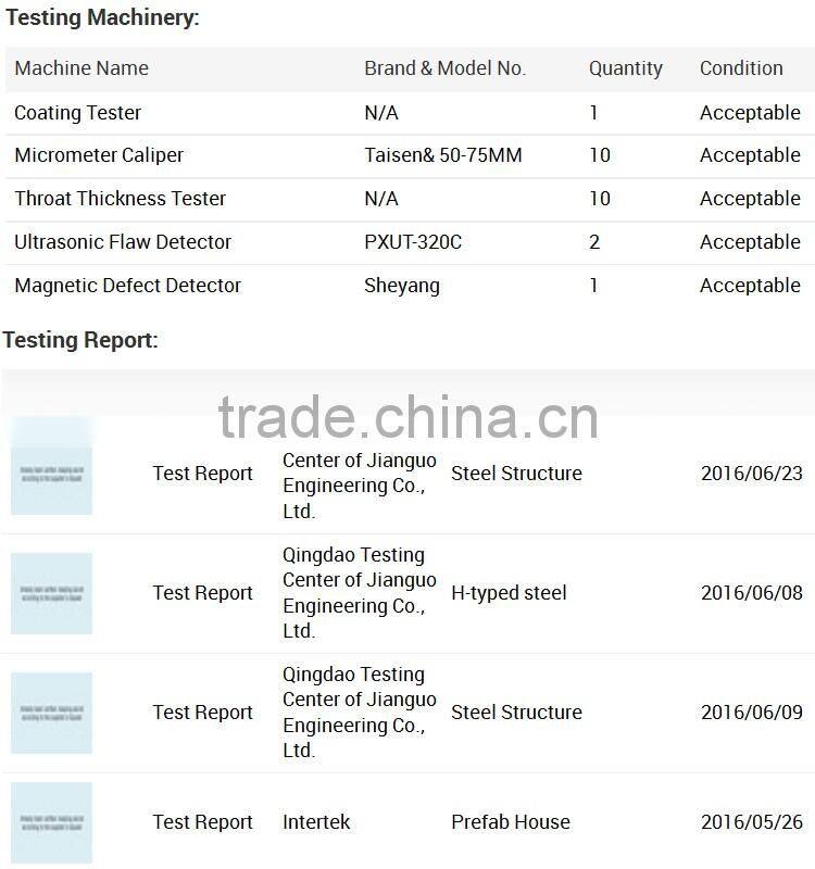 Light Metal Building Steel Prefabricated Warehouse
