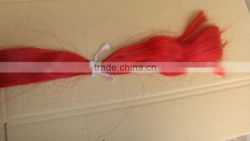 Horse tail extensions for sell with cap fake horse tail for sell