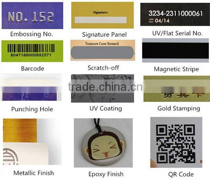 Hot Sale! ! ! Printable PVC 3D E-Ticket Card, Membership Card