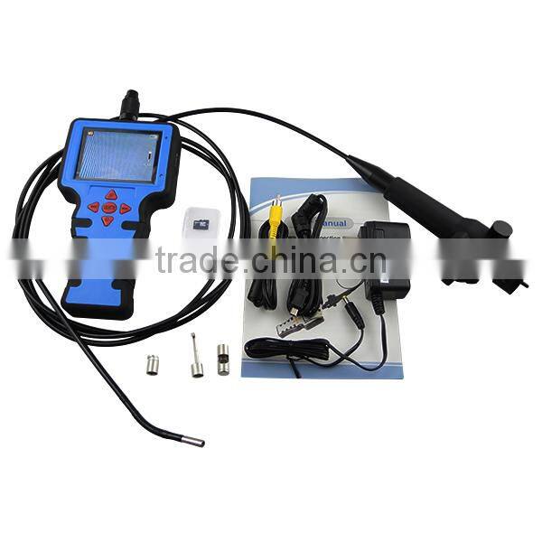 2-Way Industrial Rotation 3Meter 3M Borescope Endoscope Snake Scope 5.5mm Diameter Video Inspection Camera + 6x Magnification