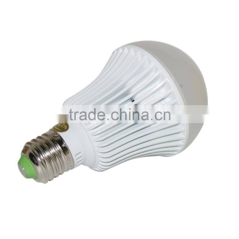 New 2.4G Wireless E27 6W/9W/12W led lighting Bulb Lamp light with Remote controller(6W)