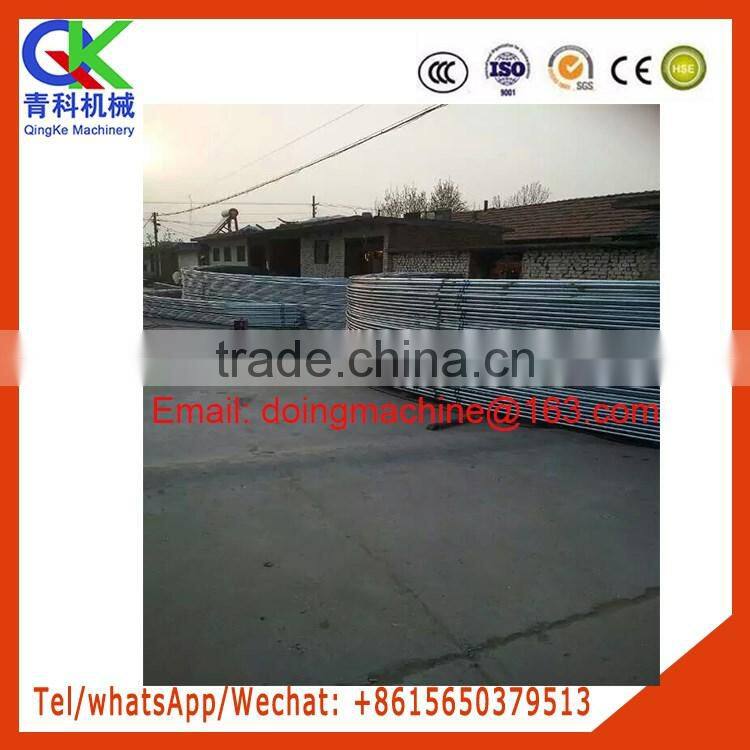 greenhouse electric square pipe winding and bending machine