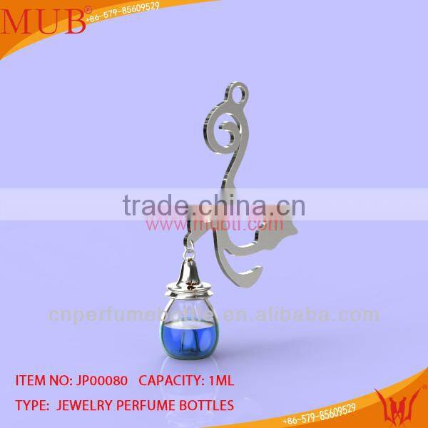 Glass Jewelry Spray Shape Necklace Glass Bottle