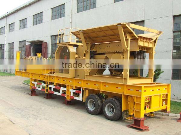 2015 Hot sale YG938E69 Coarse Broken Mobile Crushing Plant