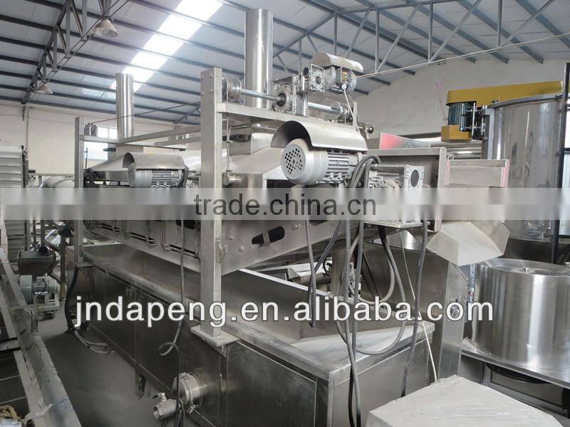Automatic Continuous Deep Fryer with Double Conveyor