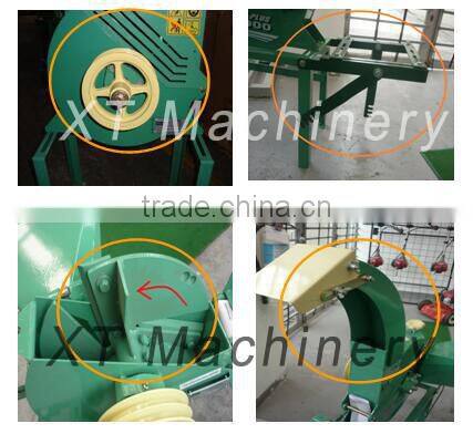 2.2kw or 5hp 800kg/h small chaff cutter machine