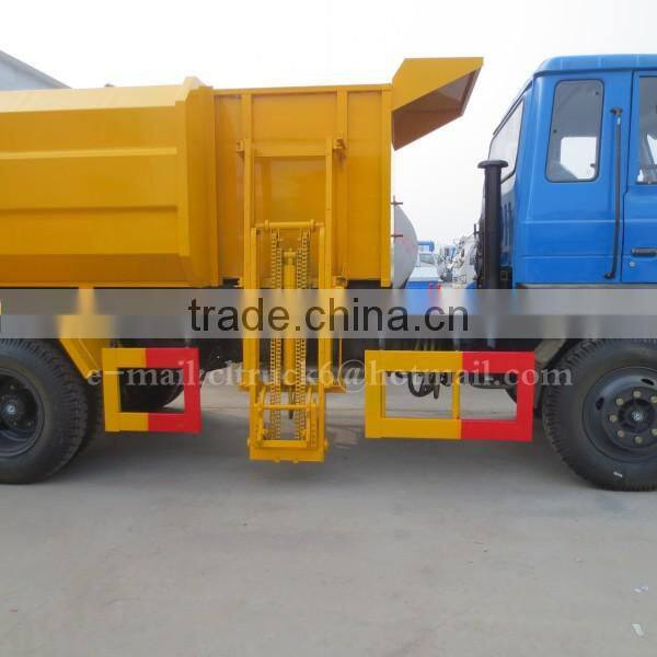 170hp DONGFENG 4*2 Self-loading waste truck 10ton