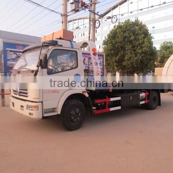 124hp DONGFENG 4*2 Hydraulic Wrecker Platform 5.6m