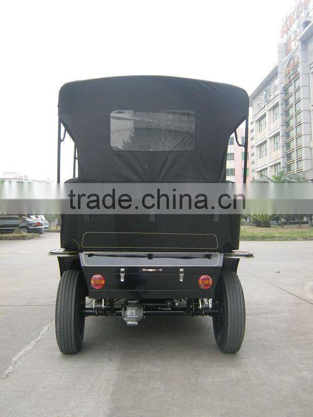 Antique private 8 seat royal sightseeing resort electric passenger golf cart