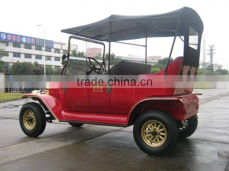 5 seats RARIRO vintage electric horse carriage royal golf car factory