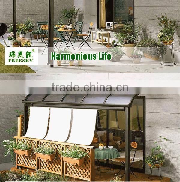 DIY PC gazebo shed,aluminum alloy pc garden party tent.sunshade