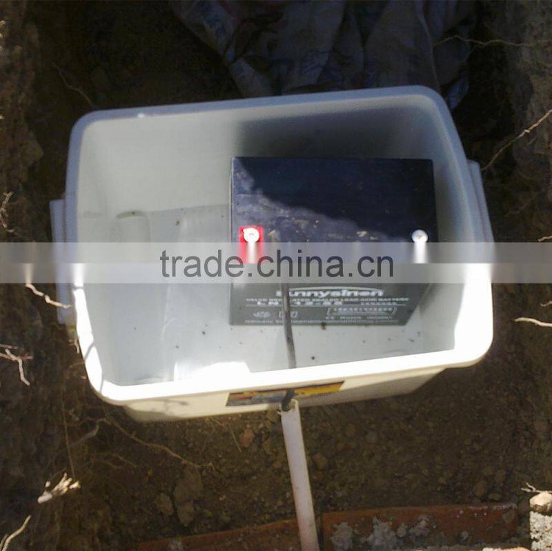 LED solar powered street light 6m 30W LED light + 100w solar panel