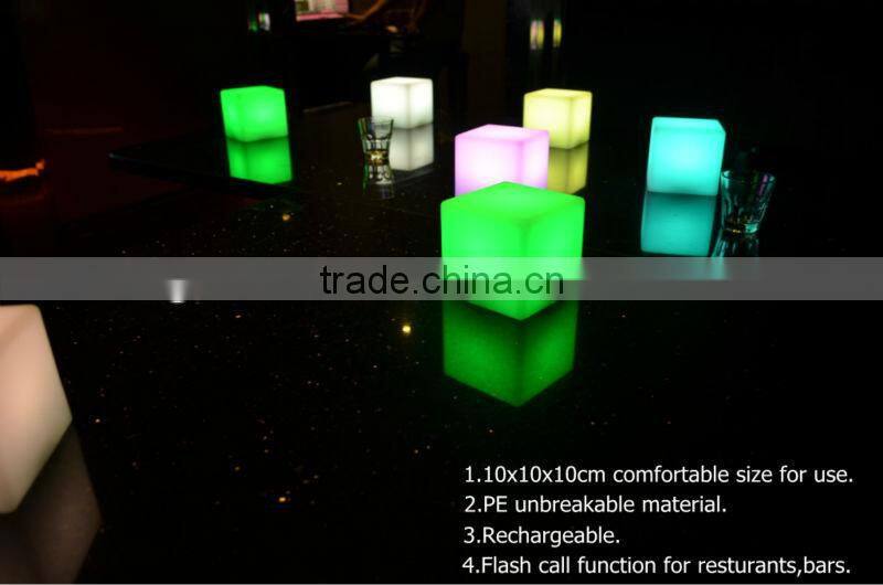 Transparent rechargeable Table Lamp