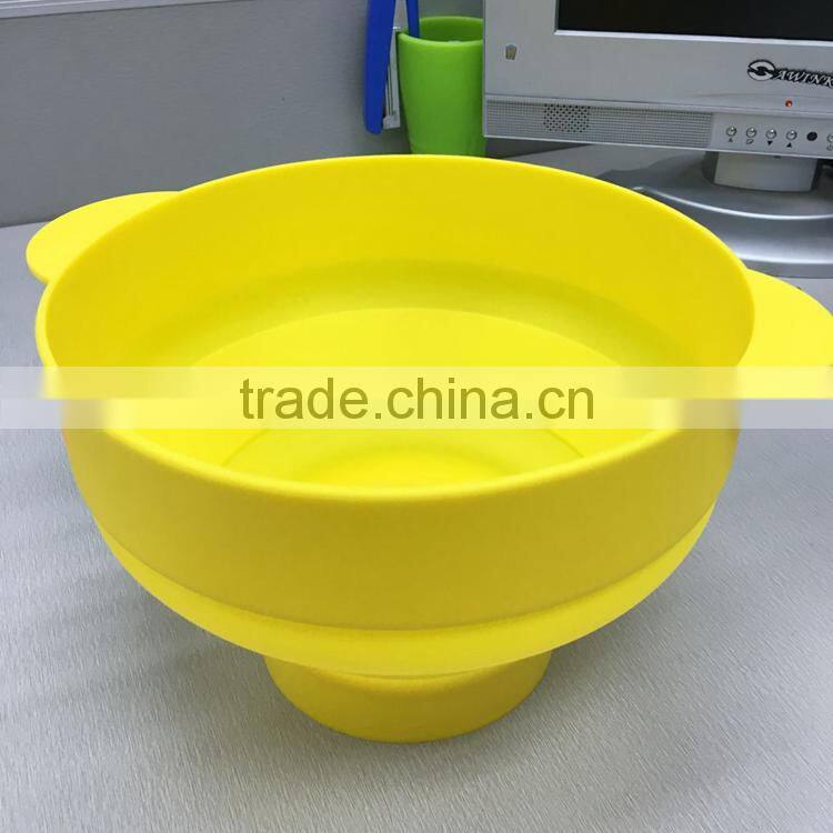 FDA Silicone Microwave Popcorn Popper hot selling Popcorn Maker