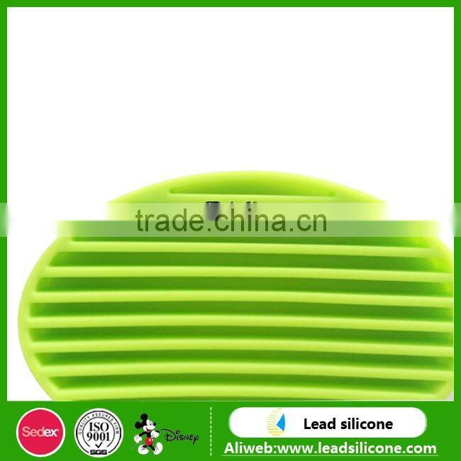 New Design Colorful Silicone Soap Box/Silicone Oval Soap Box