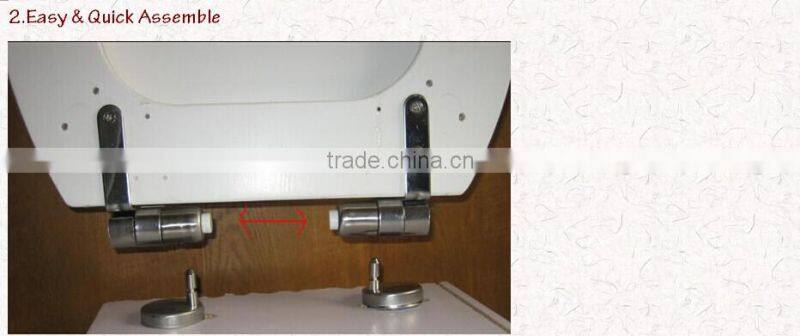 UIC-MDH06 toilet seat hinge slow fall down function