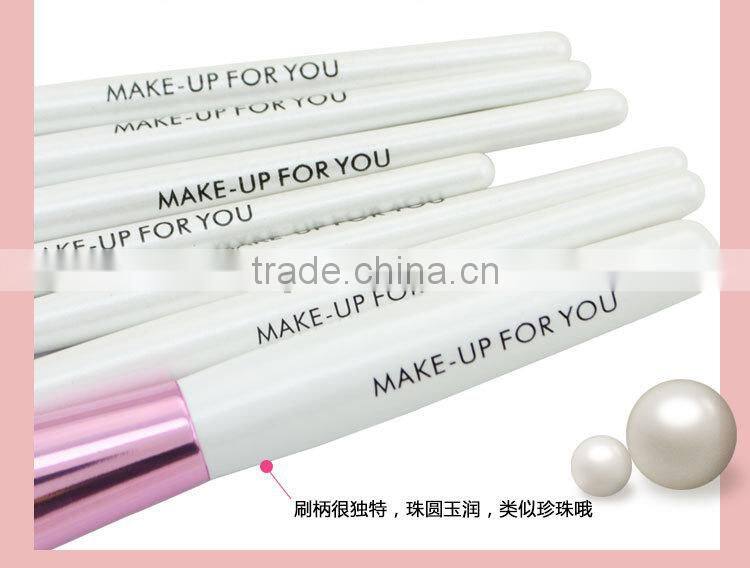 Popular Hot Selling Colorful 7 in 1 Make-Up Brush Set High Quality Comestic Brush With CROCO Bag For Brushes