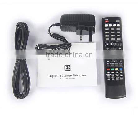 Hot selling Original Openbox V8S Satellite Receiver V8 With UK TP Support 2xUSB WiFi WEB TV Weater Forecast