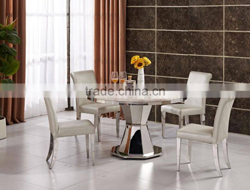 Marble Round Dining Table Designs Handware Base