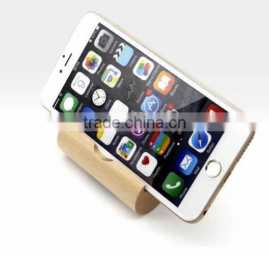 Universal Wood Stand for Smartphone