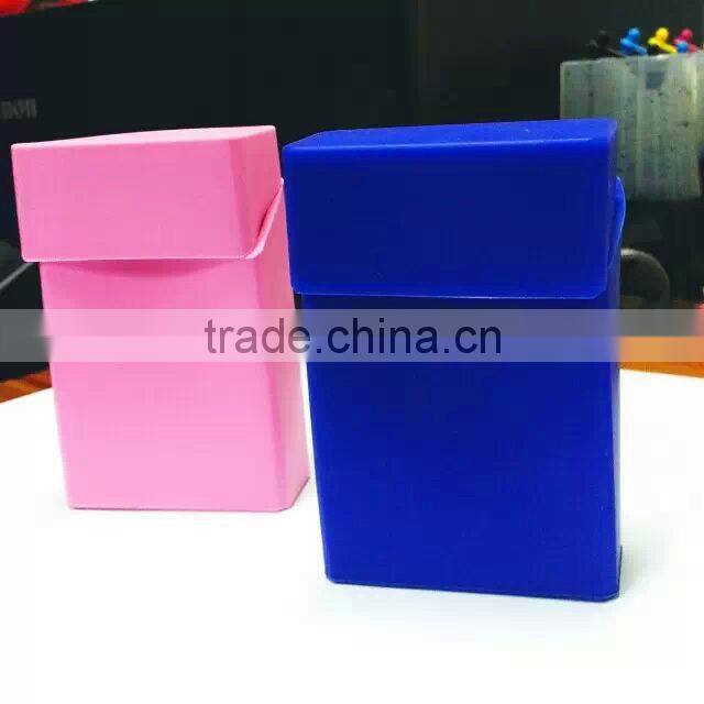 2016 Fashion & eco-friendly Logo printed silicone cigarette case