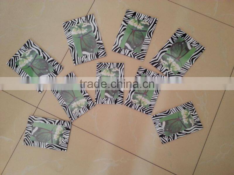 photo frame with magnet, promotional picture photo frame, frames for photos