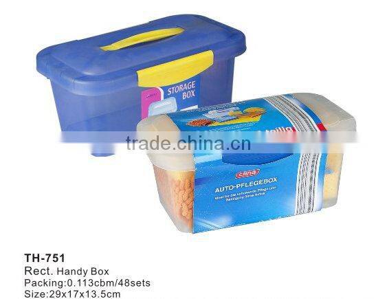 plastic tool storage box with lid