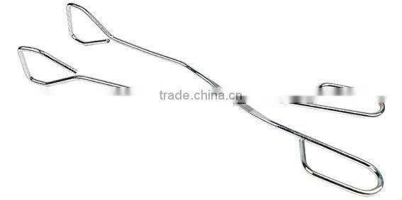 HIGH QUALITY BBQ fire tong bbq scissor tongs ,bbq food tong YZ0005