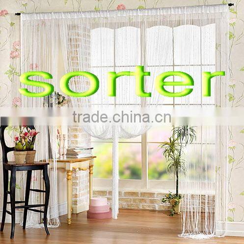unique fashionable colorful decorative fringe curtain
