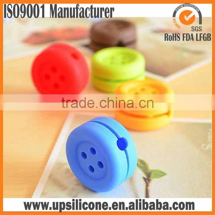 Cute Cable Tie Cord Organizer Earphone Wrap Winder/ Fixer Holder/cord Manager/cable Winder