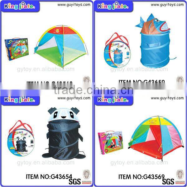 Kids play tent post office