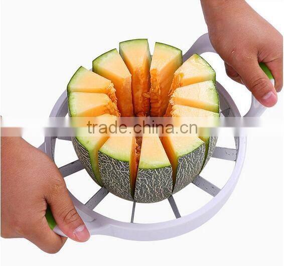 china factory direct sale water melon cutter cantaloupe cutter water melon slicer as seen on tv