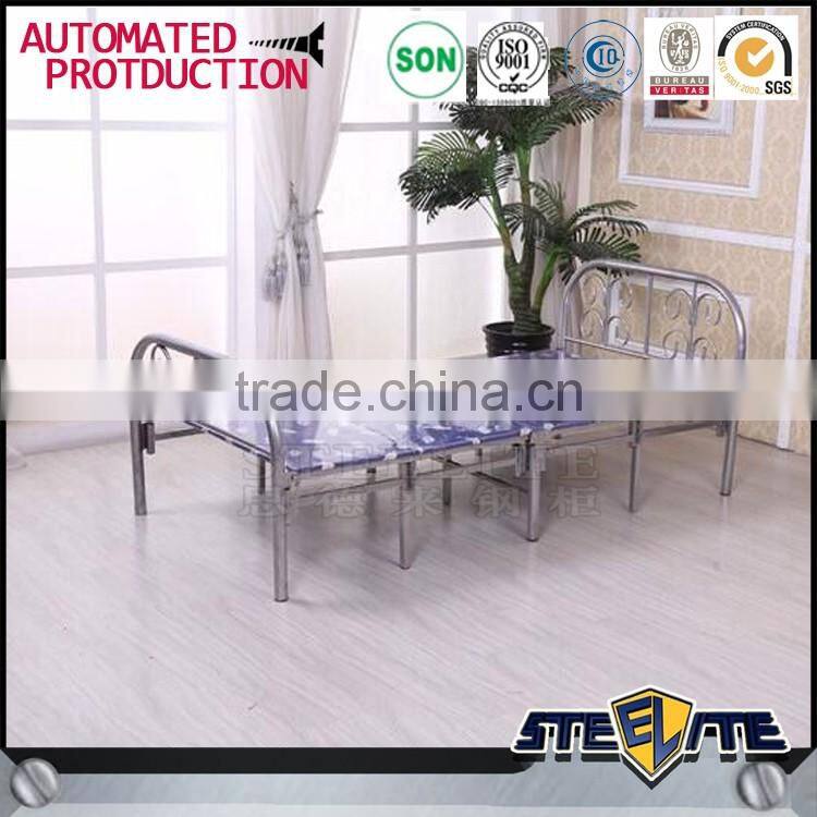 Korean popular home furniture lightweight double folding bed