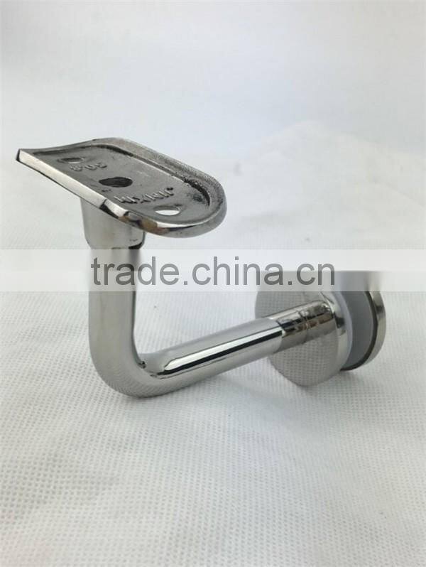 304 Stainless Steel Handrail Flexable Glass Holder/Glass Bracket