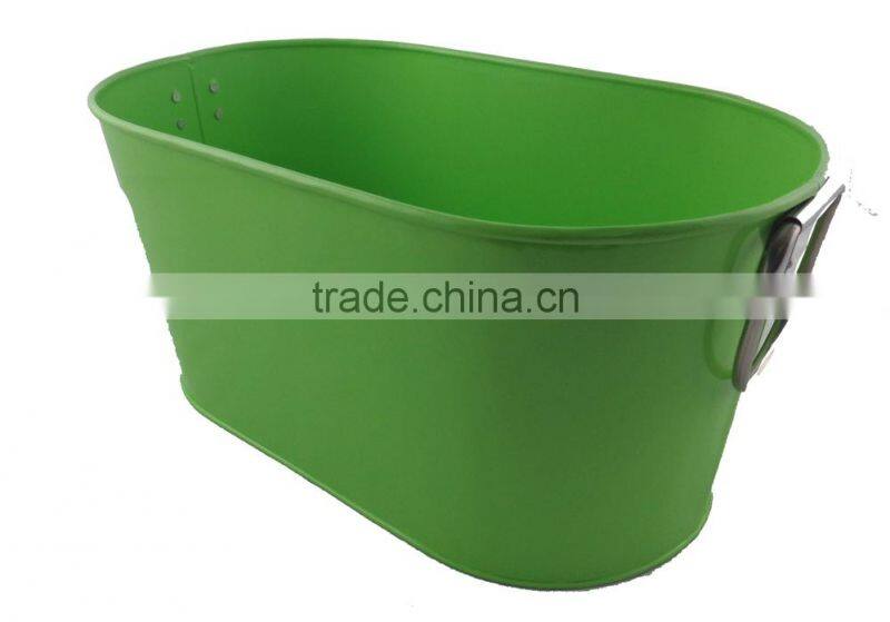 Metal beer Bucket hold 6 bottles