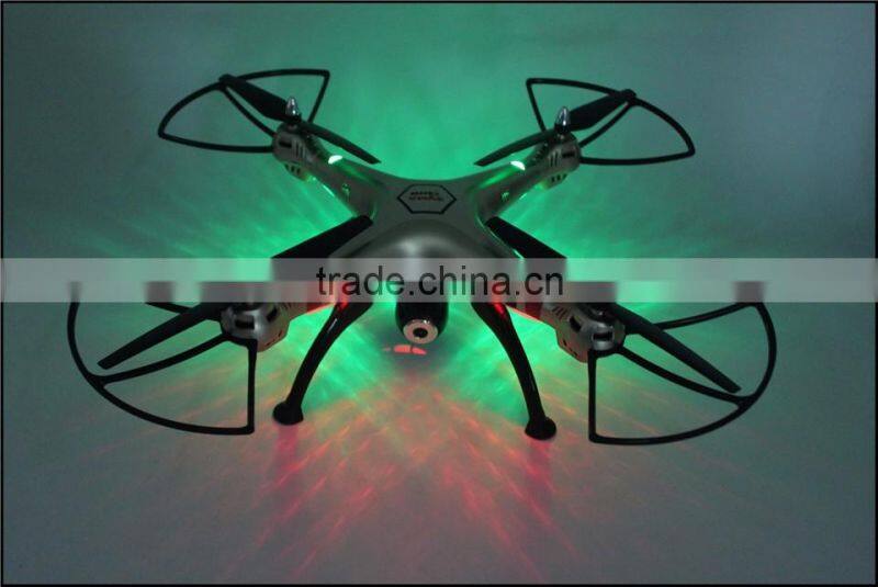 2.4Ghz Locking-High with Camera HD 2MP Radio Control Quadcopter 2016 New Drone Syma X8HC