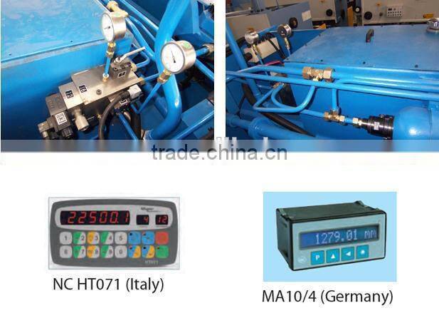 good sale hydraulic guillotine shearing machines