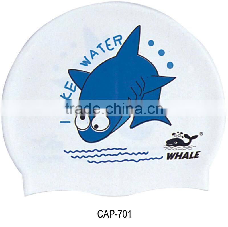 Children designed swim cap,Multi design swimming cap(CAP-300)