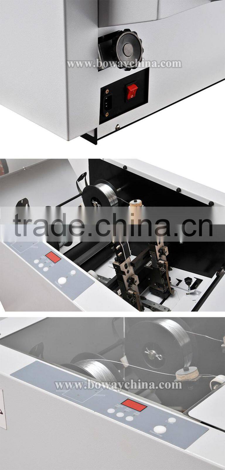 SF150 Office paper automatic saddle stitching and folding machine