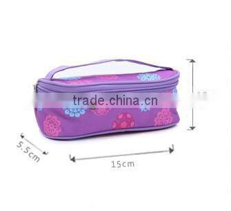 2013 Portable popular cosmetic bag for women with polyester