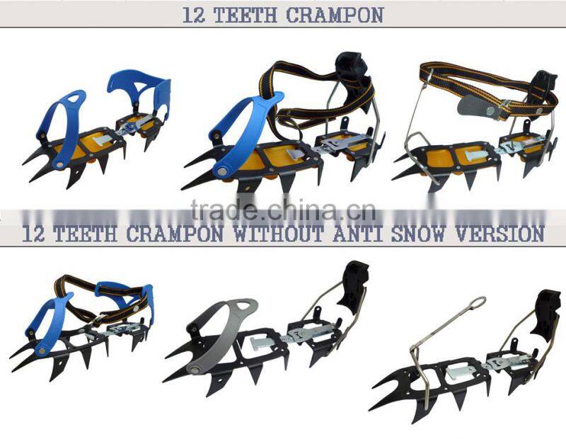 A-CRM-12-S Aluminum Ice climbing Ice traction Stepin version crampons