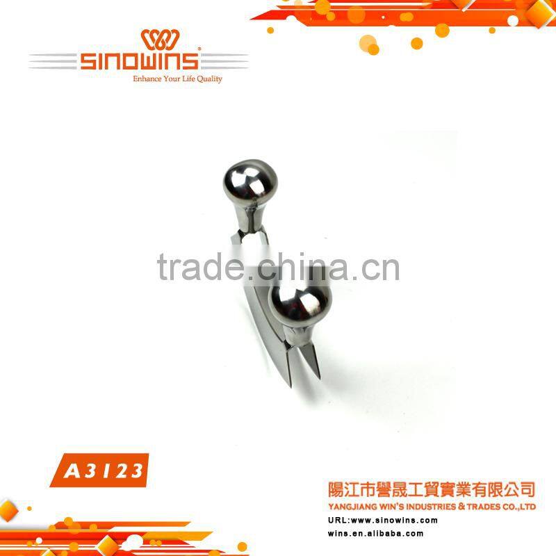 A3123 Professional Stainless Steel double chopping knife pizza tool