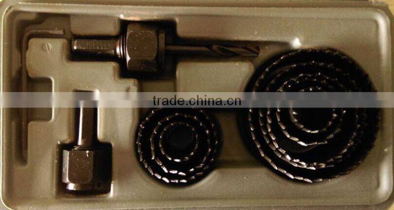19MM-32MM 4PCS wood hole saw set 55# carbon steel