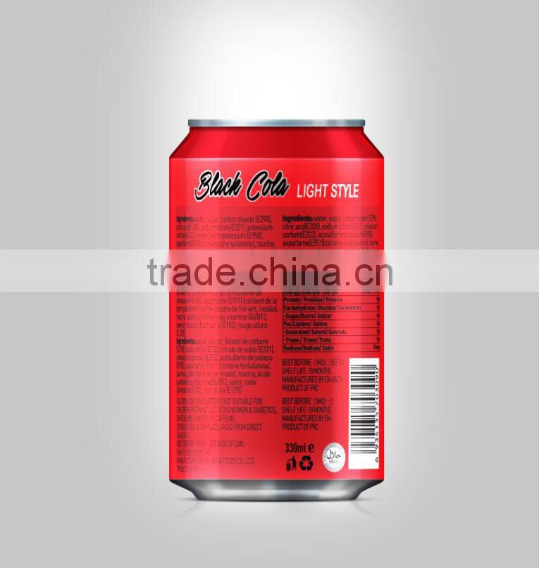 330ml Canned Black Cola