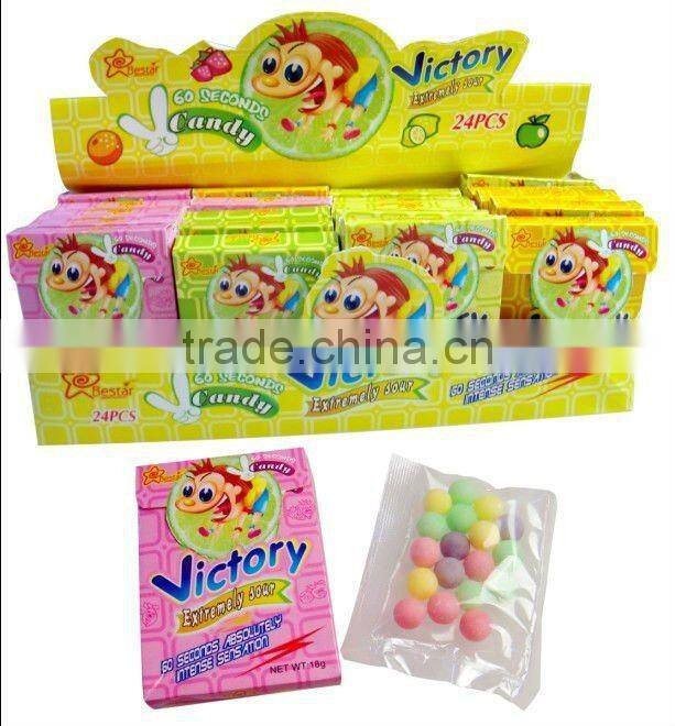 Sour Candy Skull Pattern Fruity Flavor