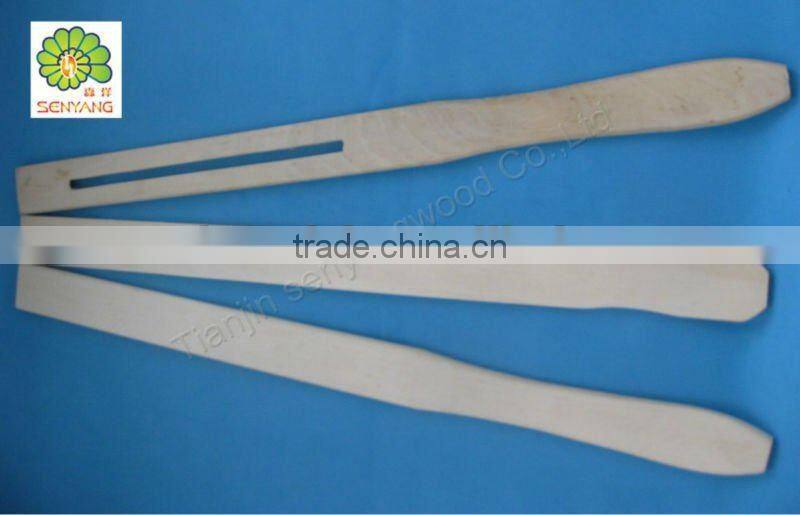 disposable birch wood car paint stick