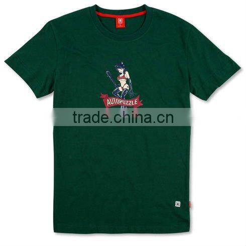 round neck t shirts with screen printing