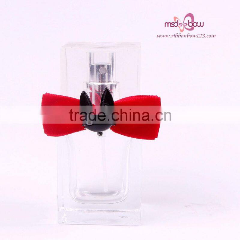 New design luxury ribbon bow wholesale custom printed satin ribbon bow